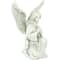 13" Kneeling Praying Angel Outdoor Garden Statue